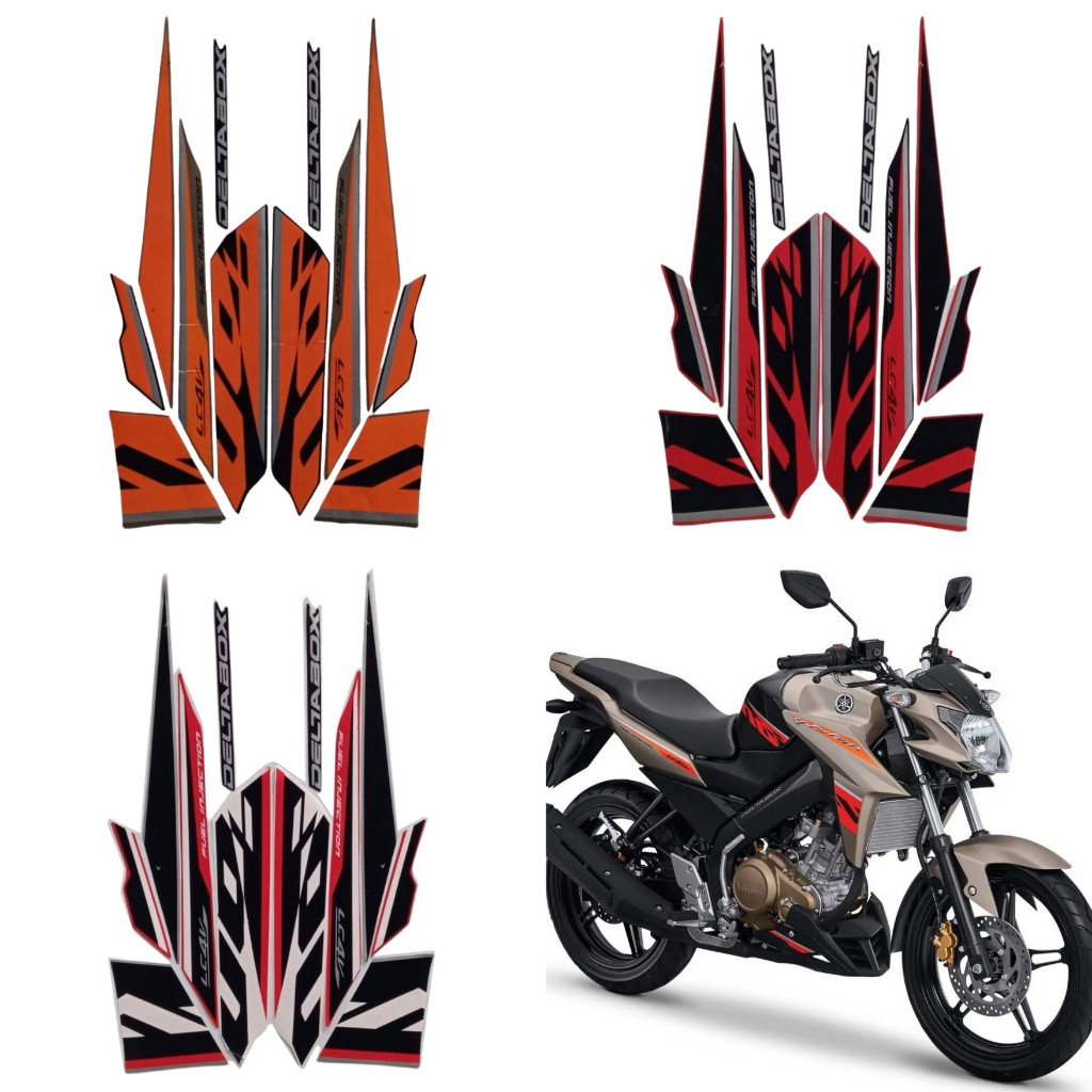 Stiker Striping Yamaha Vixion R 2017 List Stiker Standart Yamaha Vixion R 2017