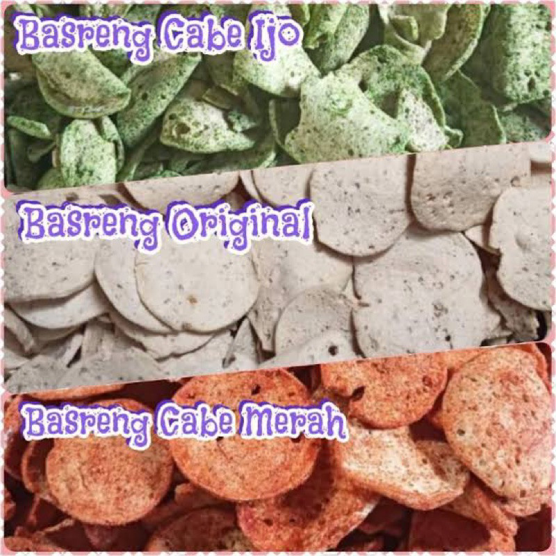 

BASRENG BANDUNG KOIN PIPIH 200gr (PEDAS / ASIN / CABE IJO)