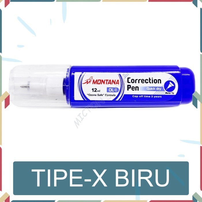 

LUXTON Tipe X BIRU Tipe EX TIP-EX Gepeng Cair Correction Pen Tape LionStar Plastik Berkualitas Murah Tahan Lama Anti Pecah Kontainer Toples PP5 Food Grade Dapur Rumah Wadah Tempat Penyimpanan Kotak Botol Keranjang Peralatan Makan Alat Masak Sealware
