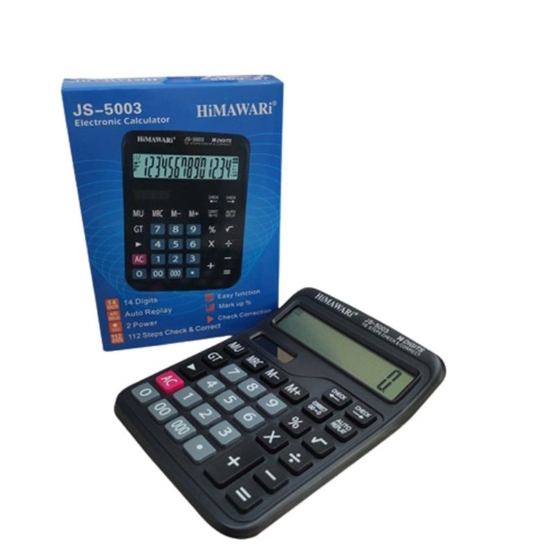 

Kalkulator Himawari JS-5003 14 Digit