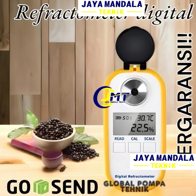 coffee refractometer Digital brix 0-50 TDS 0-25 Refractometer kopi TDS