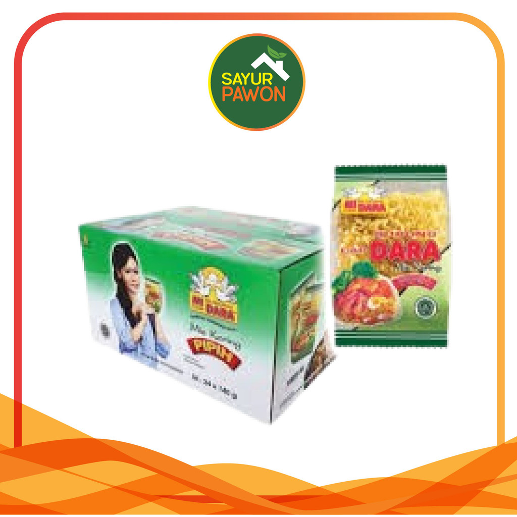 

Mie Burung Dara Pipih per kardus isi 24 pcs