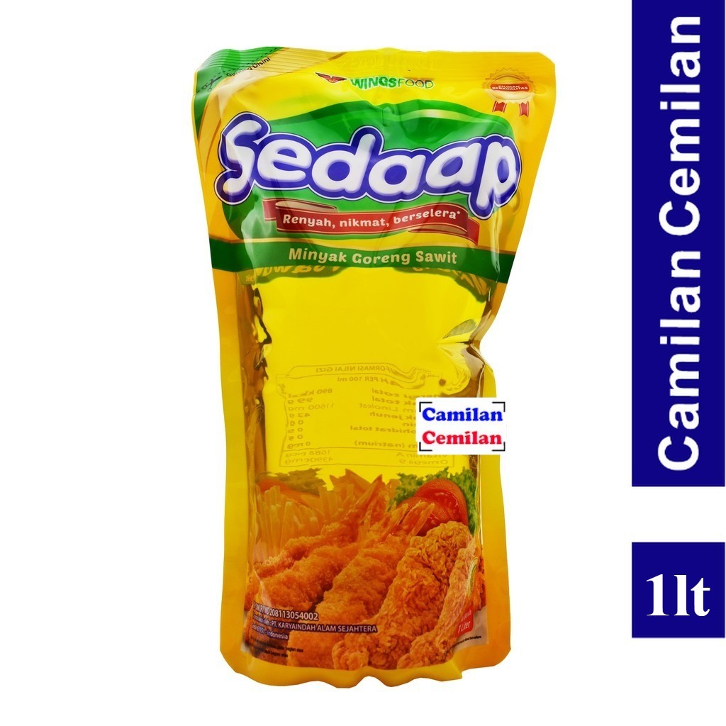 

Sedaap Minyak Goreng Refill 1 Lt