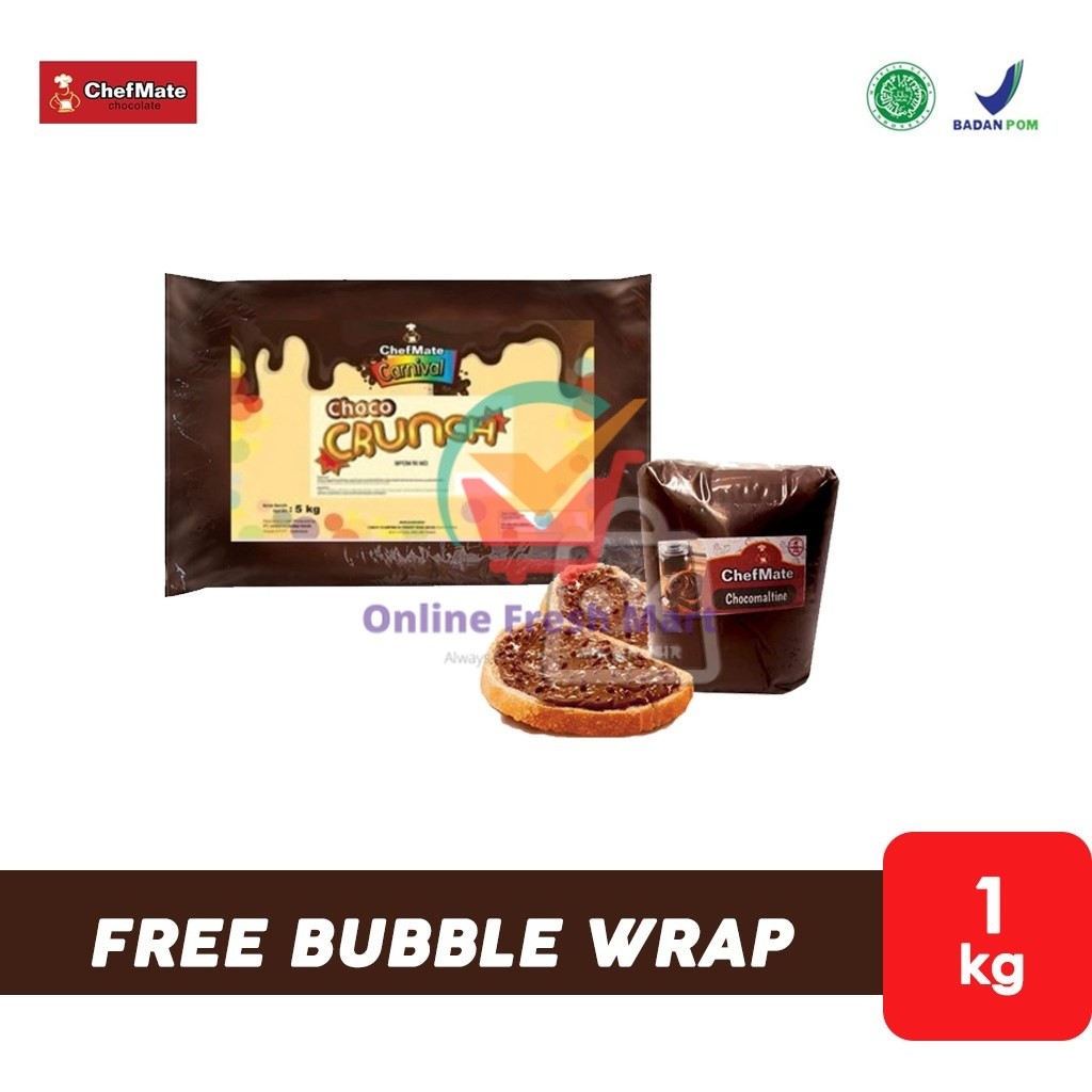 

Chefmate Carnival Choco Crunch / Chocomaltine (1kg) - Online Fresh Mart Denpasar