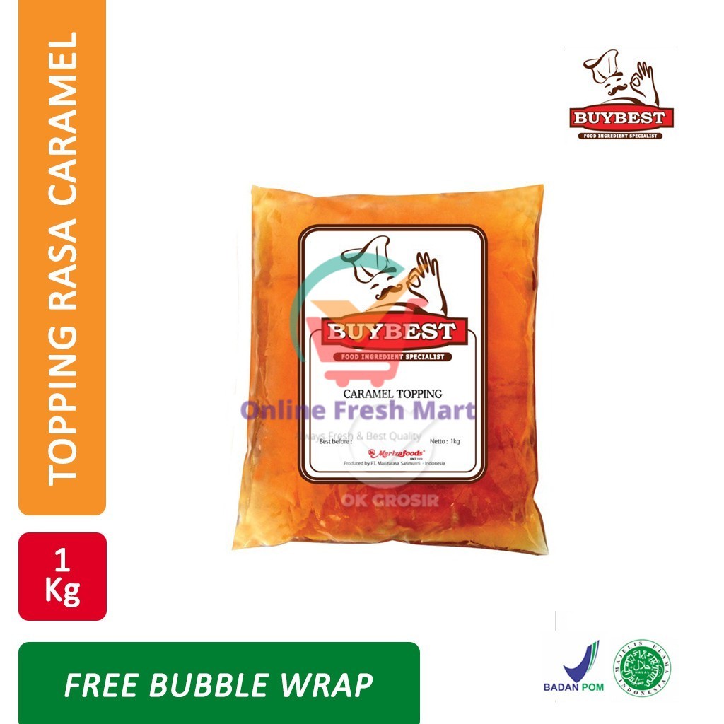 

Buybest Topping Rasa Caramel (1 kg) - Online Fresh Mart Denpasar