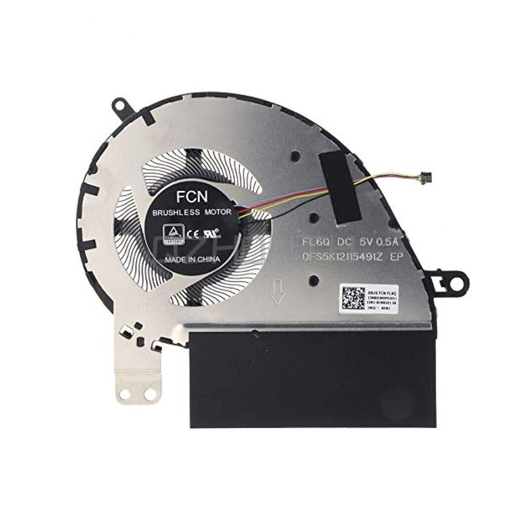 New Original CPU Cooling Fan For ASUS Zenbook 13 UX333 UX333F UX333FN UX333FA DFS5K12115491Z