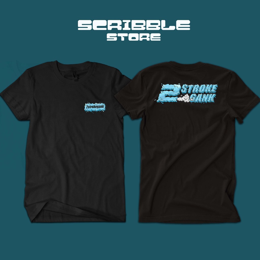 Kaos 2Stroke Gank 2Tak 2Strokeindonesia Tshirt TwoStroke Baju Kaos 2Tak 2Stroke Kaos Rxking Fizr Kao