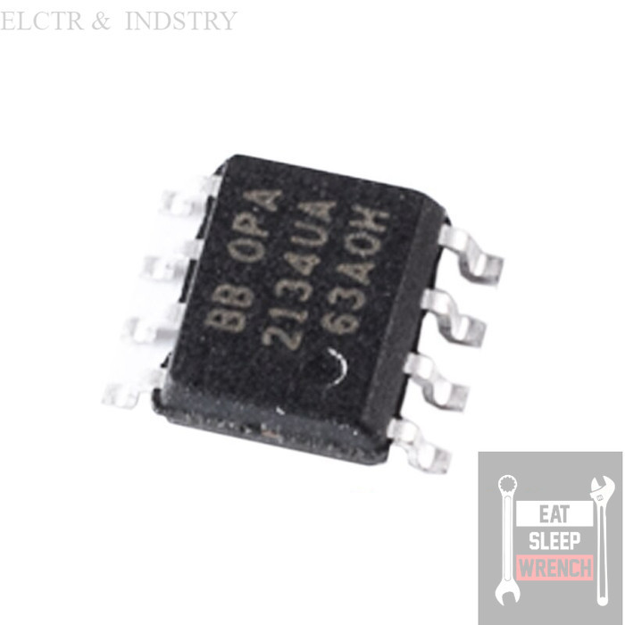 OPA2134UA OPA2134U OPA3124 OPA 3124 SMD SOP-8 aneka IC Transistor dan Sparepart elektronika
