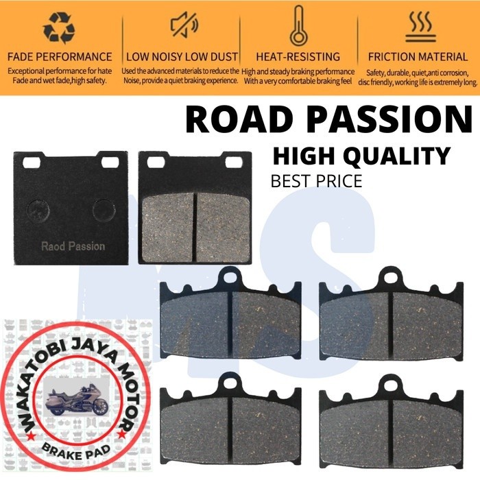 Kampas Rem SUZUKI GSXR 600 GSXR600 1997-2003 GSXR750 GSXR 750 00-03