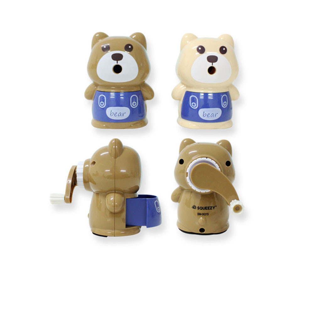 

Squeezy Serutan Pensil Lucu Bentuk Beruang SM-SQ15