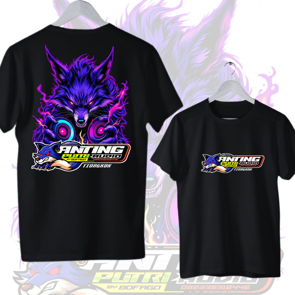 KAOS ANTING PUTRI AUDIO SOUND HOREG