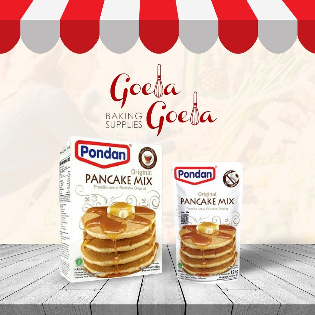 

Pancake Mix Original Instan Pondan / 250 gr