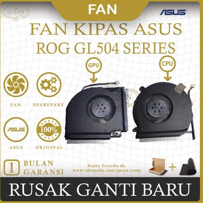 FAN KIPAS ASUS ROG GL504 GL504G GL504GS GL504GM Original