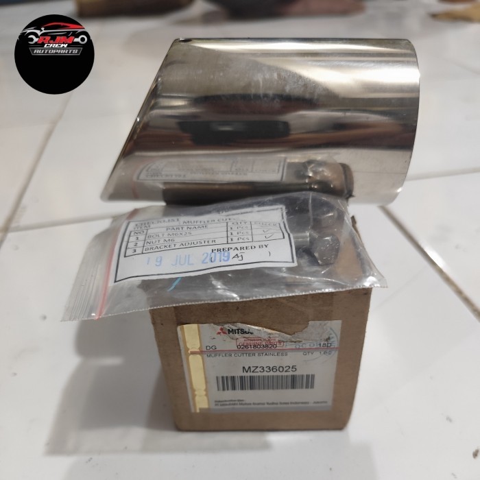 MZ336025 - MUFFLER KNALPOT, MITSUBISHI
XPANDER CROSS 2023