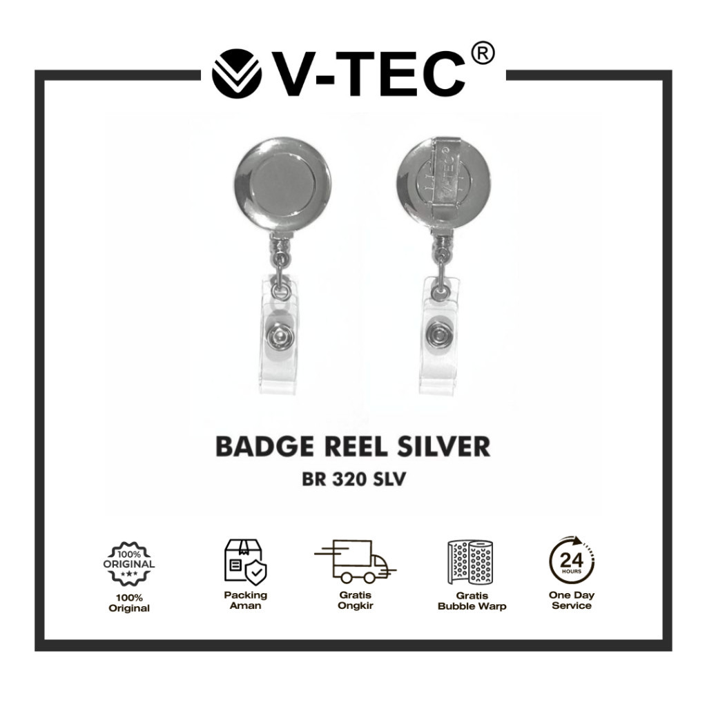 

V-TEC Badge Rail Type BR 320 SILVER