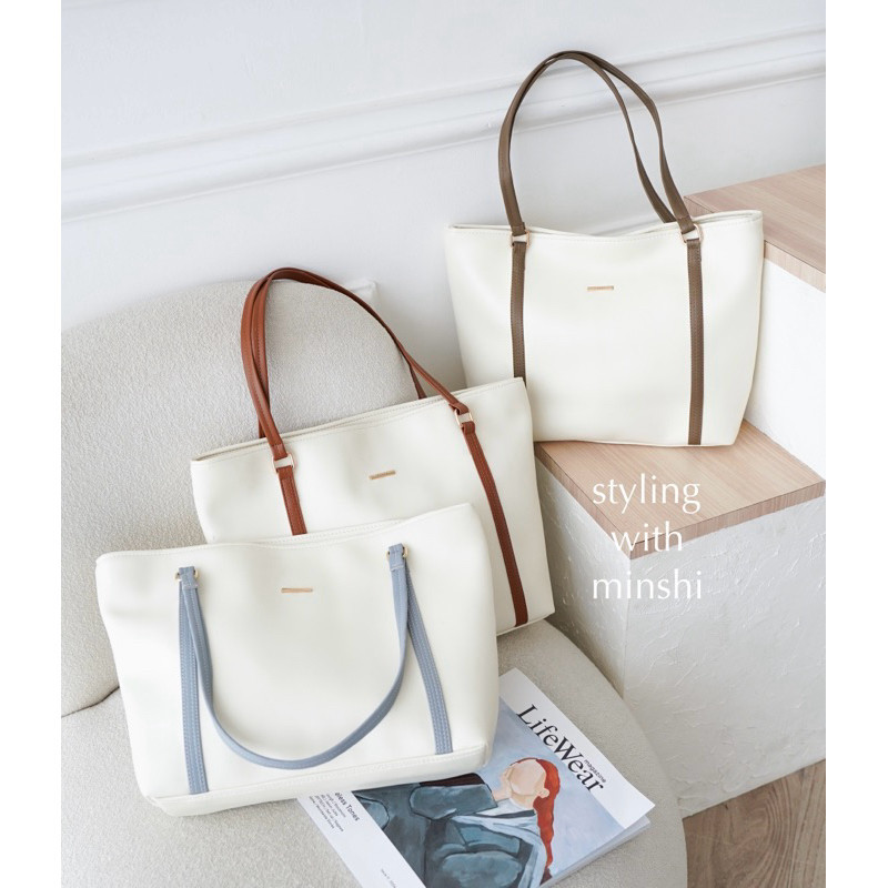 totebag wanita Kimmy tas wanita muat laptop