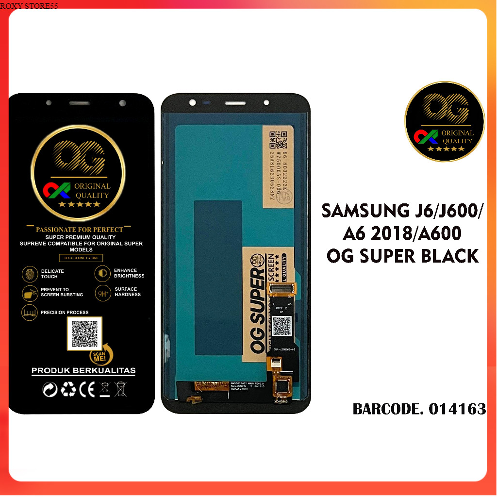 ORI OG SUPER  LCD SAMSUNG J600 / J6 2018 FULLSET