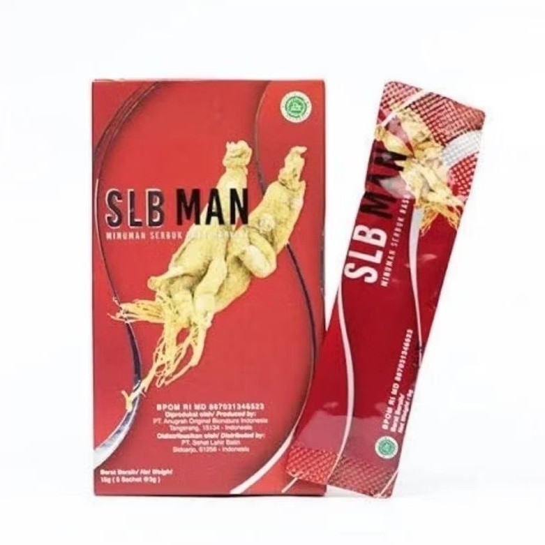 SLB Man Ginseng Asli Suplemen Pria Herbal - 1 Box