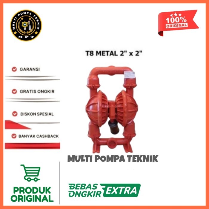 Diaphragm Pump T8 ALB Pompa Diafragma Wilden - 2"