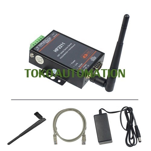LC99 Device Server HF2211 RS232 RS422 RS485 to WiFi Ethernet DTU PW35