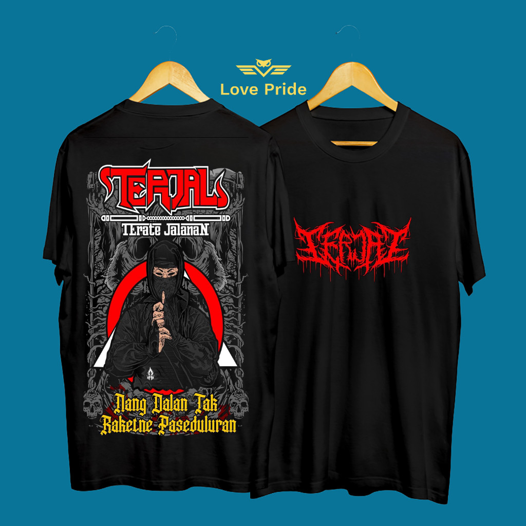 Kaos Tshirt Baju Distro PSHT Terjal Terate Jalanan Paseduluran Premium Terbaru