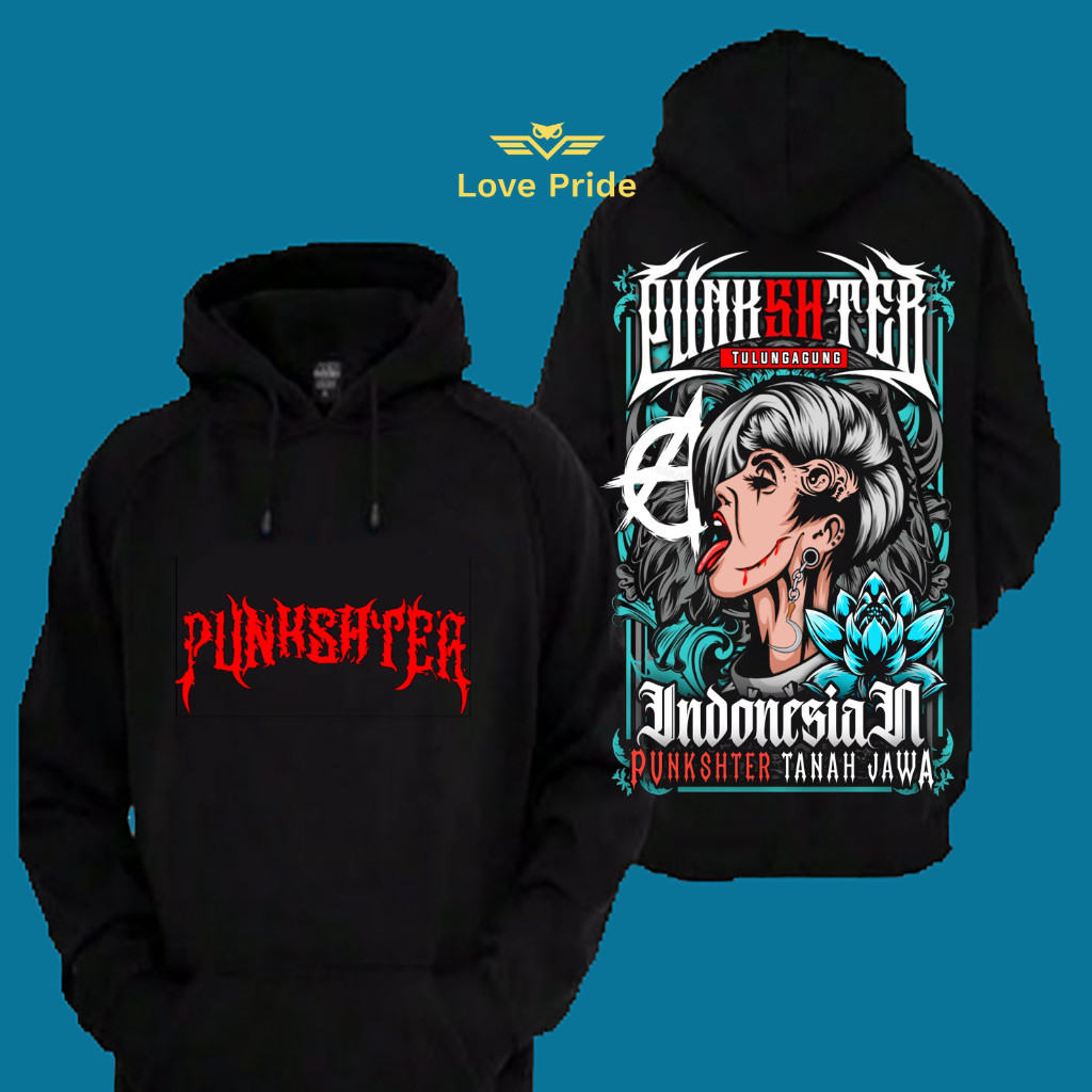 Sweater Hoodie Distro Punkshter PSHT Tanah Jawa Indonesia Premium Terbaru