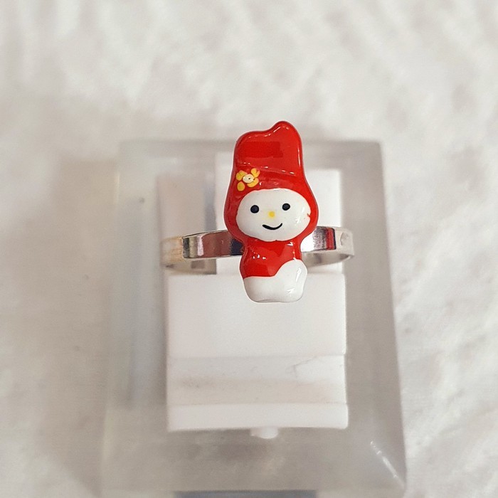 cincin anak ring 5 hello kitty cat emas 75% 750 75 % variasi