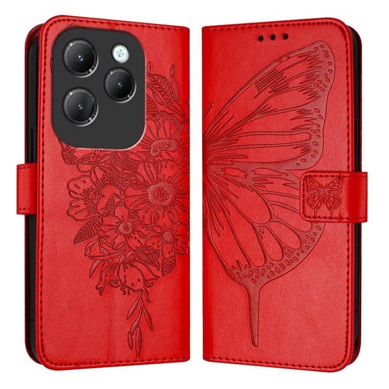 Casing HP Infinix Hot 40 Pro X6837 Infinix Hot 40i 40Pro Hot40 X6836 Casing Dompet Mewah Slot Kartu 