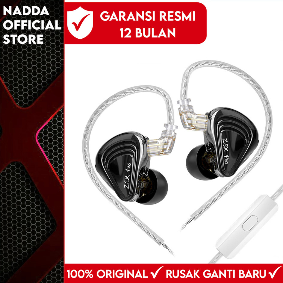 KZ ZSX PRO 12 Driver Hybrid In Ear Monitor Earphone