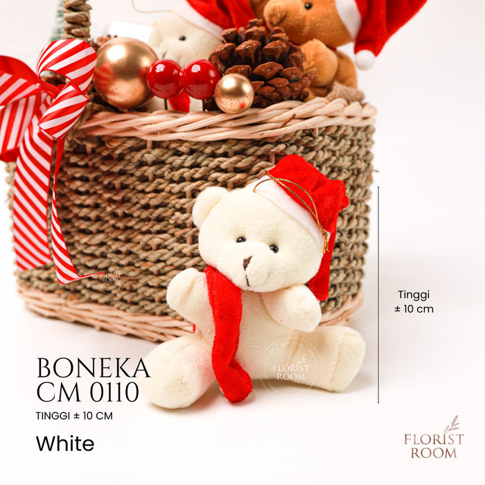 

Boneka CM - 0110 - Boneka Natal - Christmas - White