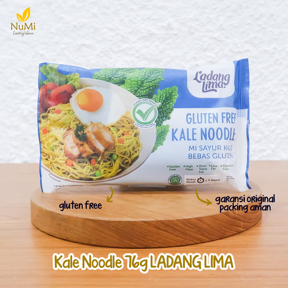 

VEGGIE NOODLE KALE gluten free instant noodle - LADANG LIMA