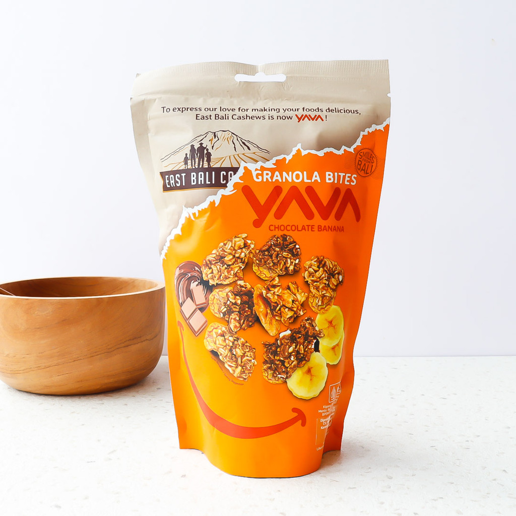 

125G Chocolate Banana Granola Bites - YAVA