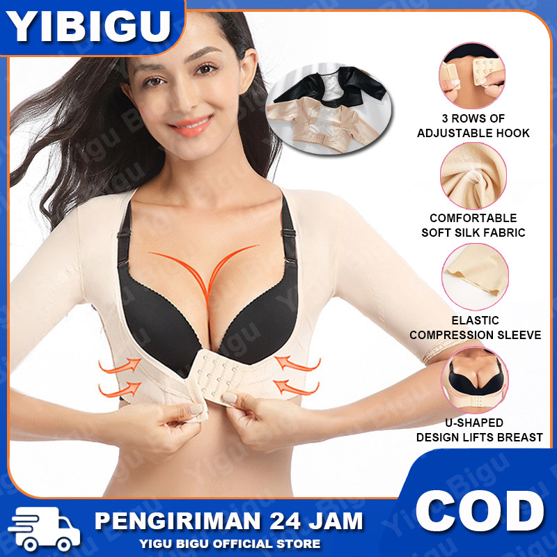 QH Korset Pelangsing Lengan Pembakar Lemak Korset Pembentuk Korset Pelangsing Lengan Batu Panas