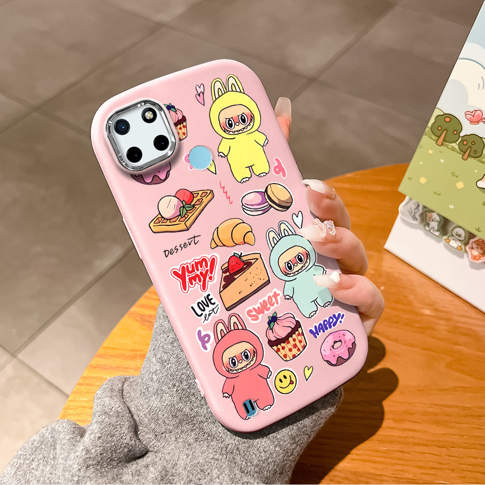 Realme C21Y C25Y Phone Case Softcase Casing Hp Kesing Soft Cassing Labubu 4768