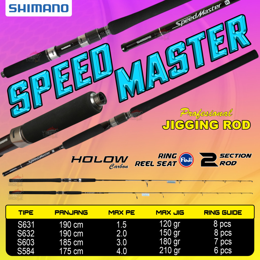 JORAN PANCING SHIMANO SPEEDMASTER R JIGGING | JORAN JIGGING SPINNING