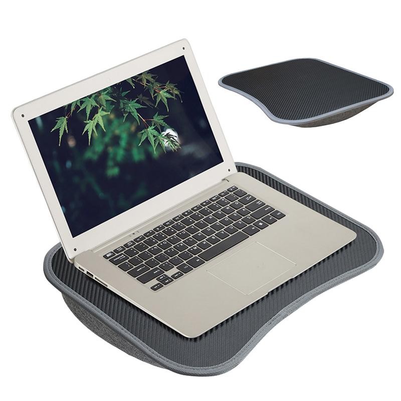 

Lap Top Tray For Lap Computer Lapdesk With Soft Pillow Cushion Writing Padded Tray With Handle For Work And Game
