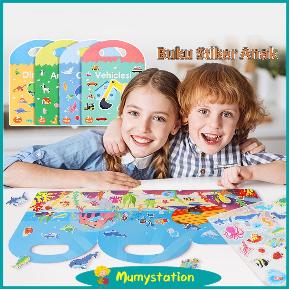 

Mumystation Diy Mainan Buku Stiker Anak Bag Style