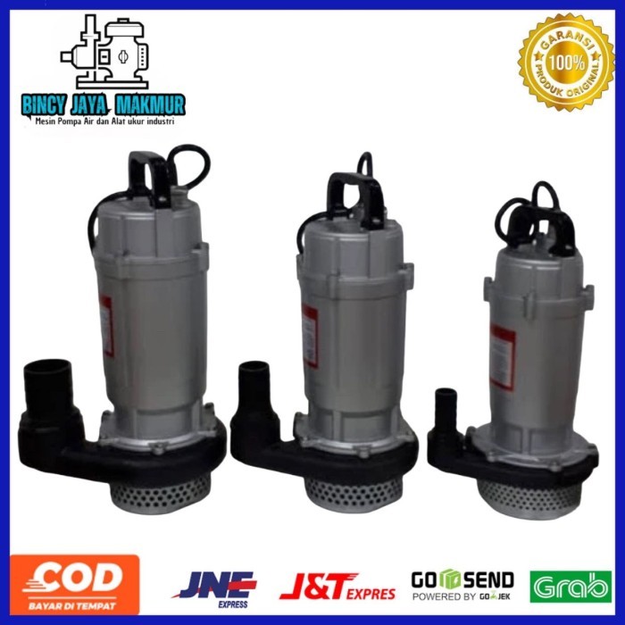 Pompa Celup 0,75HP 1,5"in Submersible MC Pump QXD8-14-0.55