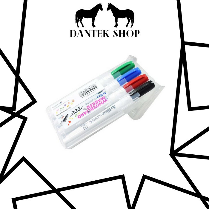 

jt Artline Spidol Supreme Whiteboard EPF-507/Set 4 Warna