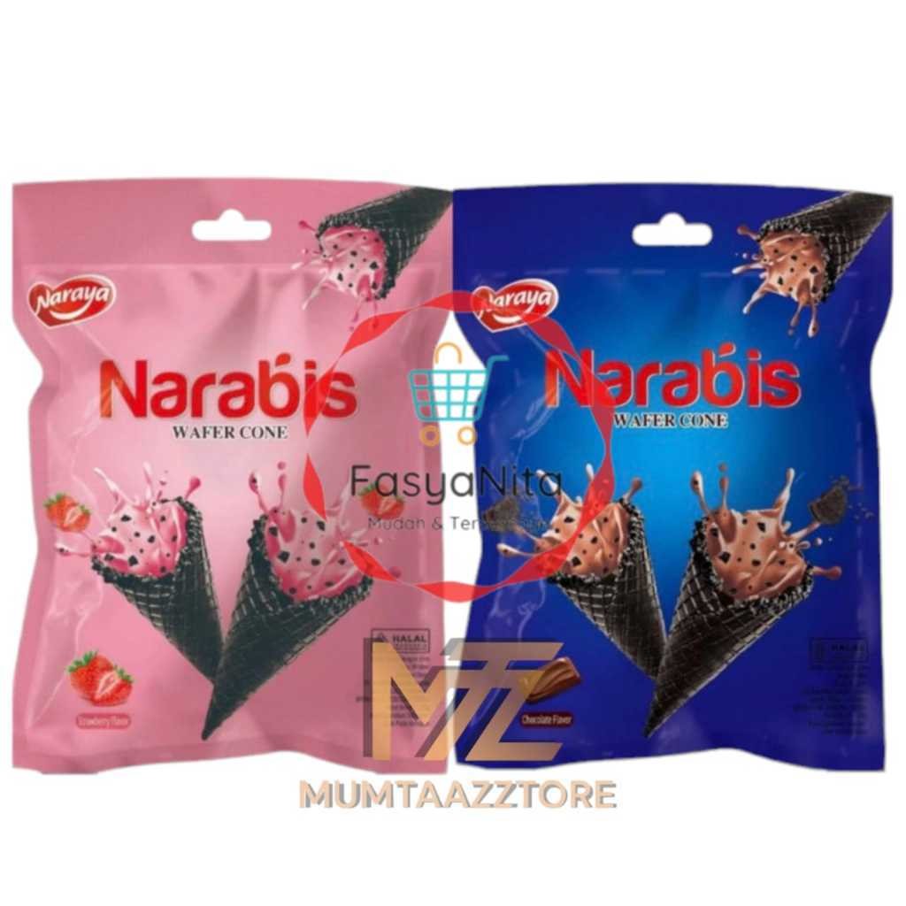 

NARAYA NARABIS WAFER CONE 80gr | 220gr - Fasyanita Denpasar