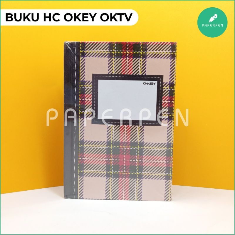 

(PRO_ATK) Buku Hardcover Okey Oktavo A6 100