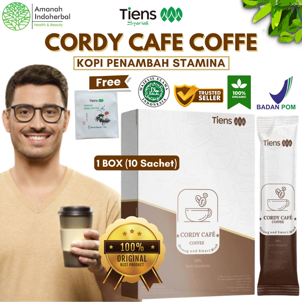 

Cordy Cafe Coffe Stamina Pria Kuat Alami - Kopi Stamina Pria dan Wanita - Cordyseps Kopi - Tiens Coffe - Jamu Stamina - Kopi Penambah Stamina - Tiens Coffe Original Termurah
