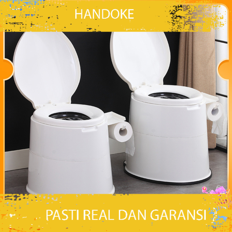 HANDOKE Mobile Toilet Closet Jongkok Kursi Toil