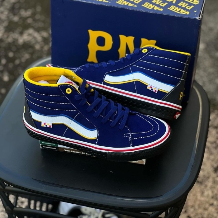 VANS SK8 HI SKATE PRO x PADIN MUSA BLUE ORIGINAL