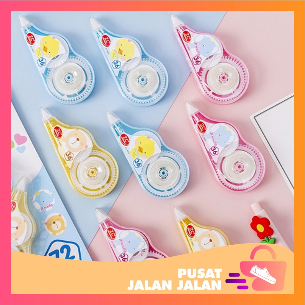 

PJJ - S5742 Tip-Ex Roll Correction / Correction Tape / Tipe X Roll Murah / Tipex Kertas Roll / Penghapus Tip-Ex