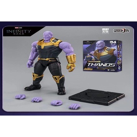 Fondjoy Studio  Marvel 1/12 Model Kit Speed Build Series Iron Man Hulk Spider-Man Thanos Captain Ame
