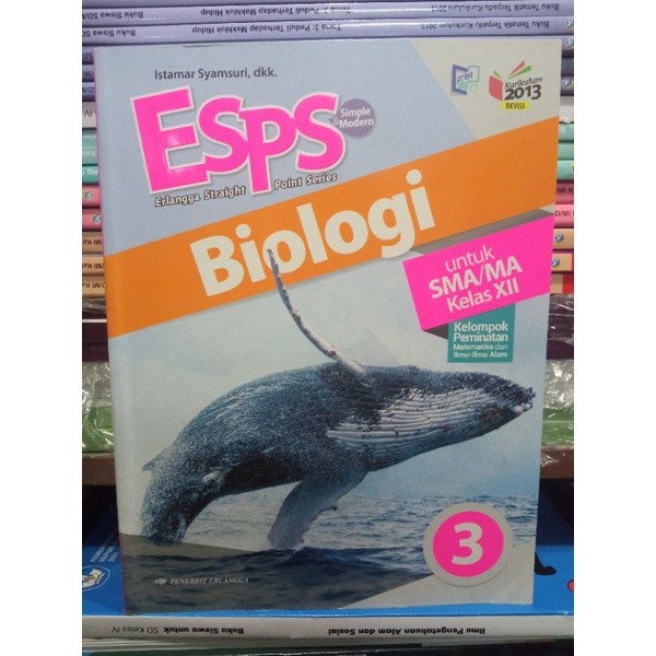 BUKU ESPS BIOLOGI UNTUK SMA KELAS 12. ORIGINAL