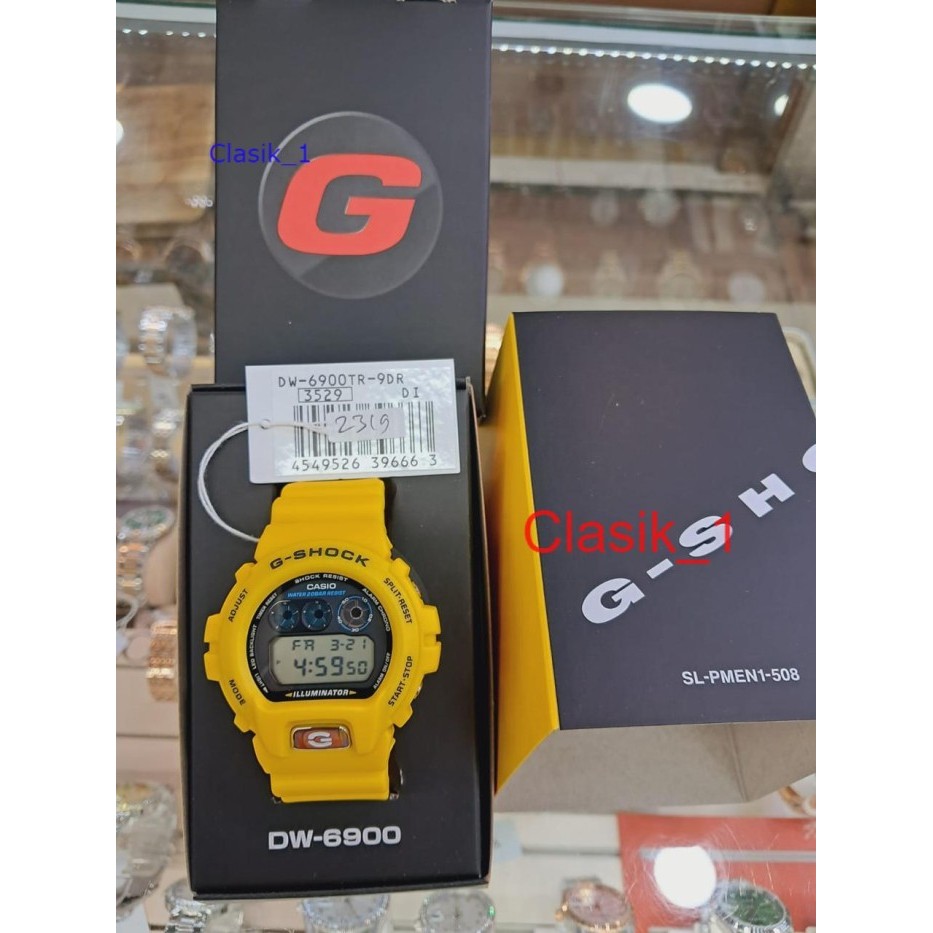 Original 100% Casio G-SHOCK DW-6900TR-9DR Jam Tangan Pria Digital DW6900 GSHOCK DW-6900TR-9 DW6900TR