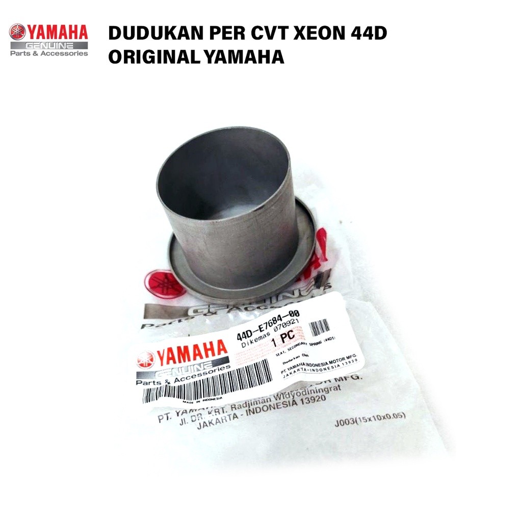 DUDUKAN PER CVT XEON KARBU (44D-E7684-00) UNTUK MOTOR XEON ORIGINAL YAMAHA GENUINE PARTS MERK YGP