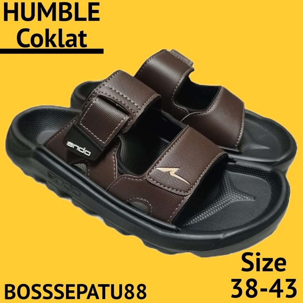 Ando Humble Sendal Dewasa Pria Ukuran 38-43